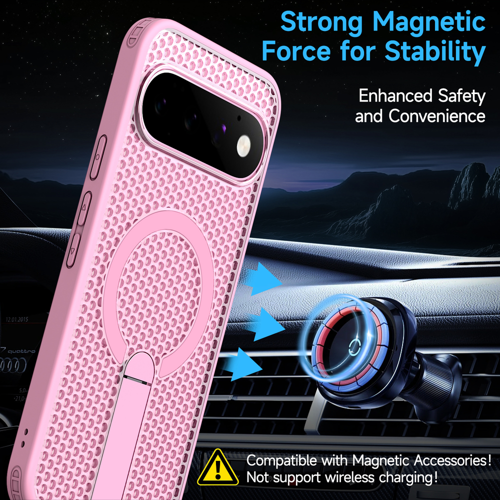 Прозрачный чехол Mesh Pro Magnetic Case для Google Pixel 11 Pro XL