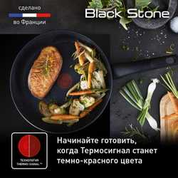 Сковорода Tefal Black Stone 26см G2810572