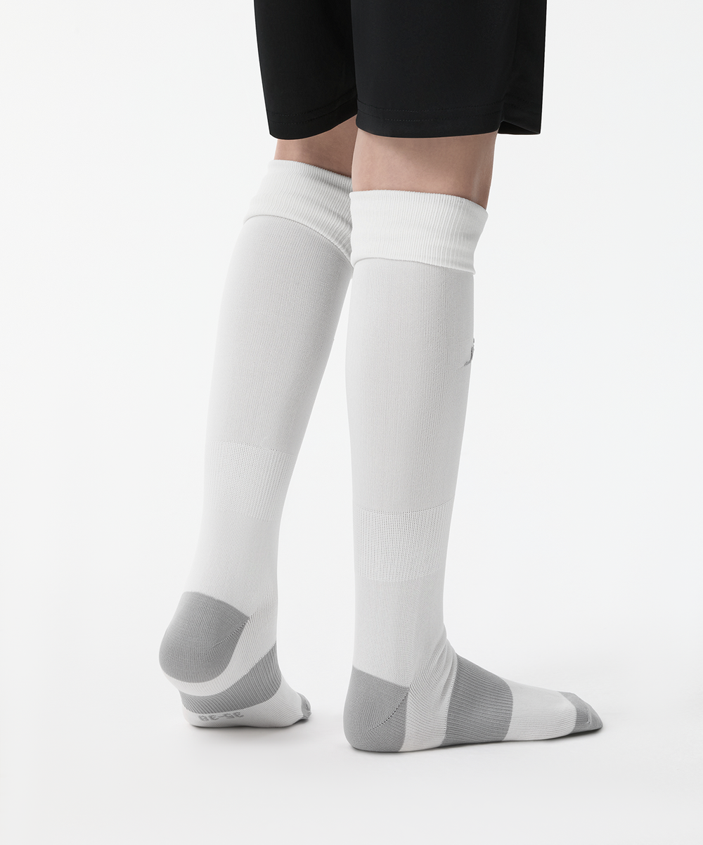 Гетры футбольные JÖGEL CAMP BASIC SOCKS 00, белый/серый/серый