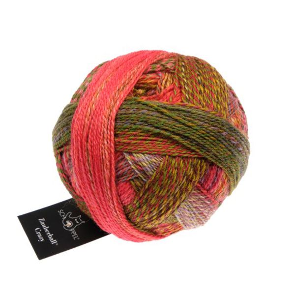 Пряжа Schoppel Crazy Zauberball / уп.5 мот. по 100 г, 420 м, 2306-6