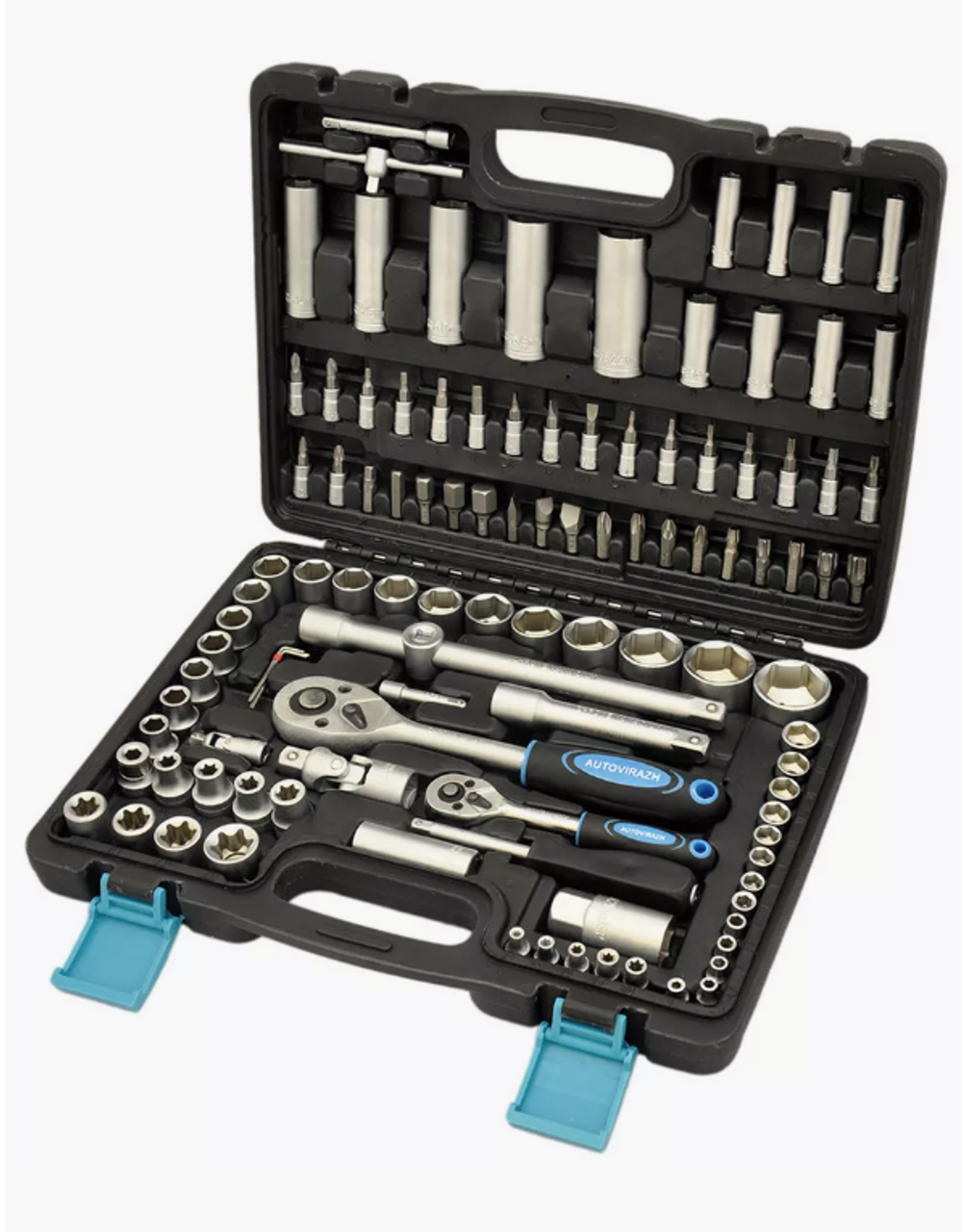 Инструмент  Autovirazh  набор 108 пр. 1/2"-1/4" AV-212108