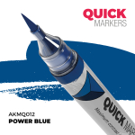 Акриловый маркер AK Interactive Quick Marker Power Blue