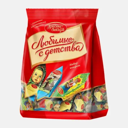 Конфеты Красный октябрь Любимые с детства 250г