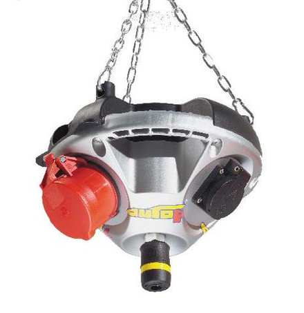 Энергомодуль Powerdisc - розетка 230В-2 шт, 400В-1 шт, пневморазъем - 1 шт., AUTOP (Германия)