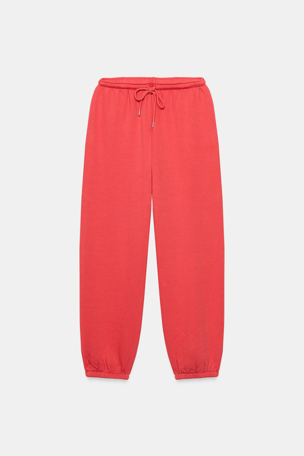 БРЮКИ-ДЖОГГЕРЫ ИЗ МЯГКОЙ ТКАНИ — ZARA