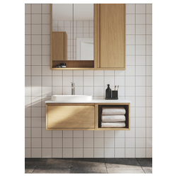 IKEA GANSJÖN  (ИКЕА ГАНШЁН)  -  Комплект для ванной, 3 шт. - чёрный