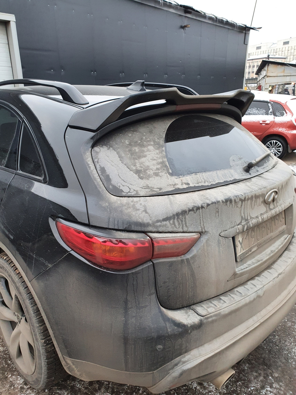 Спойлер багажника ver4 Infiniti fx35 fx37 fx50 fx30d qx70d