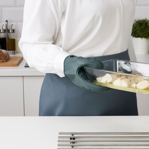 Прихватка-варежка IKEA SANDVIVA (САНДВИВА), Силикон, Голубой