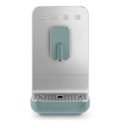 Кофемашина автоматическая Smeg изумрудный зеленый матовый