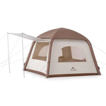 Палатка Naturehike Ango Air, 2-местная, быстросборная, надувной каркас, бежевая, артикул CNH23ZP12002-KH