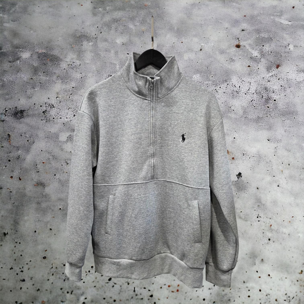 Олимпийка Zip Ralph Lauren #1 • Серый