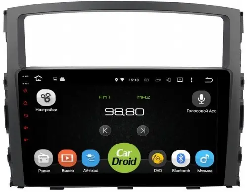 Магнитола для Mitsubishi Pajero 4 2006-2022 - Airok RM-2603 Android 12, SIM-слот