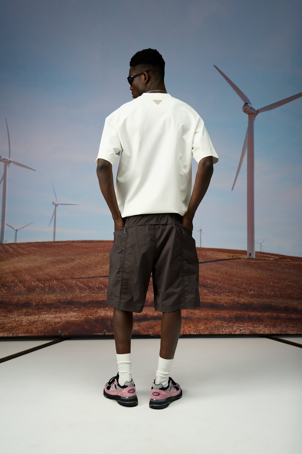 Футболка Nothomme Blue Monte Casual-Fit T-Shirt "Water Platform White"
