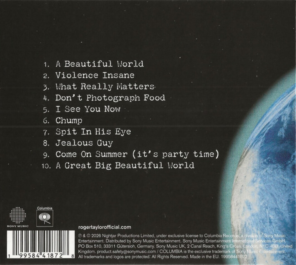 Roger Taylor / Violence Insane In A Beautiful World (CD)