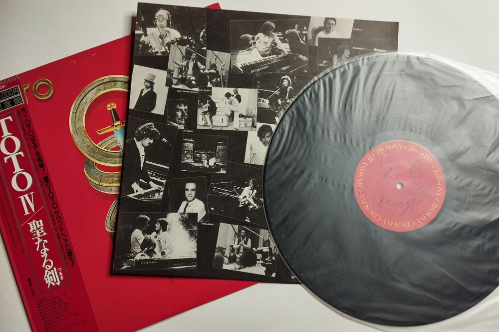 Винтажная виниловая пластинка LP Toto IV (Japan 1982)