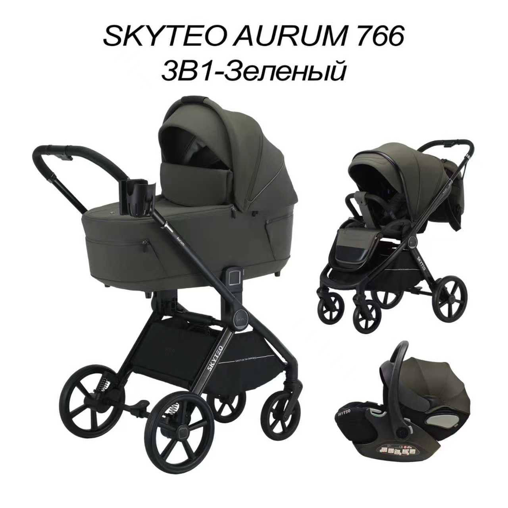 Коляска 2 в 1 SKYTEO AURUM 766