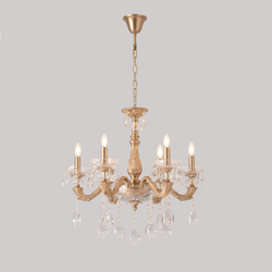 Люстра Crystal Lux ELIZABETH SP6 BRASS