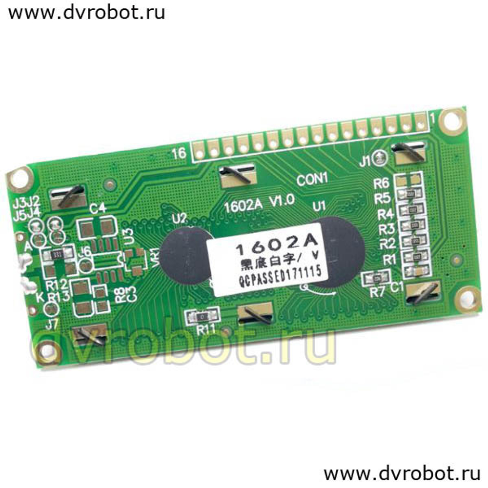 Дисплей LCD 1602 - ЧК