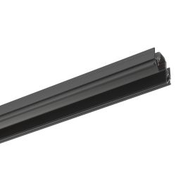 Магнитный трековый шинопровод ЭРА TRM-PC20-300 B встраиваемый для натяжных потолков 3м черный для системы NOVA ver.2 | Магнитный шинопровод и аксессуары