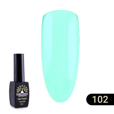 Гель лак BLACK ELITE 102, Global Fashion 8 мл