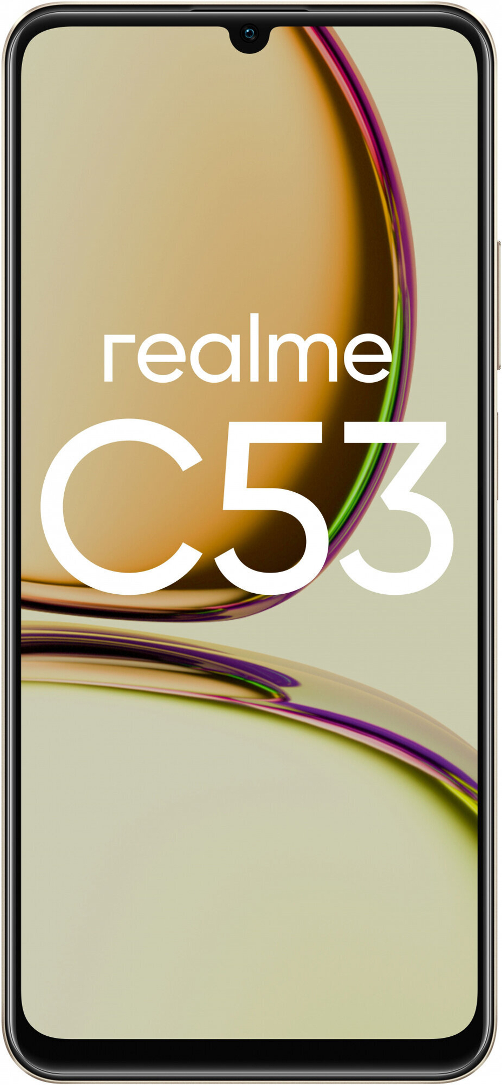 Смартфон realme C53 6/128 ГБ RU, Dual nano SIM, чемпионское золото
