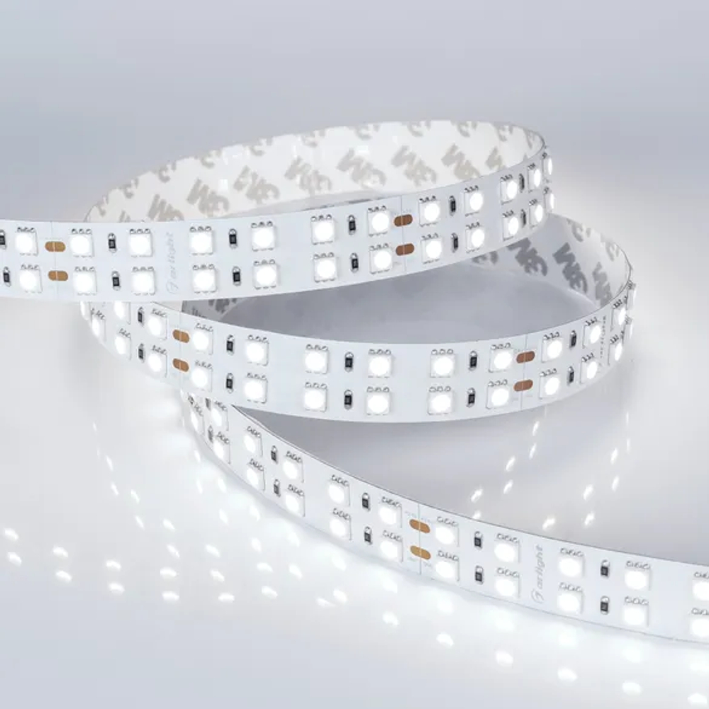 Светодиодная лента RT-B144-19mm 24V White6000 (34.4 W/m, IP20, 5060, 5m) (Arlight, Открытый) 025277(2)