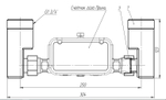 Монтажный комплект Армагаз для замены счетчика ВК G10, G10t (L250) на ПРИНЦ