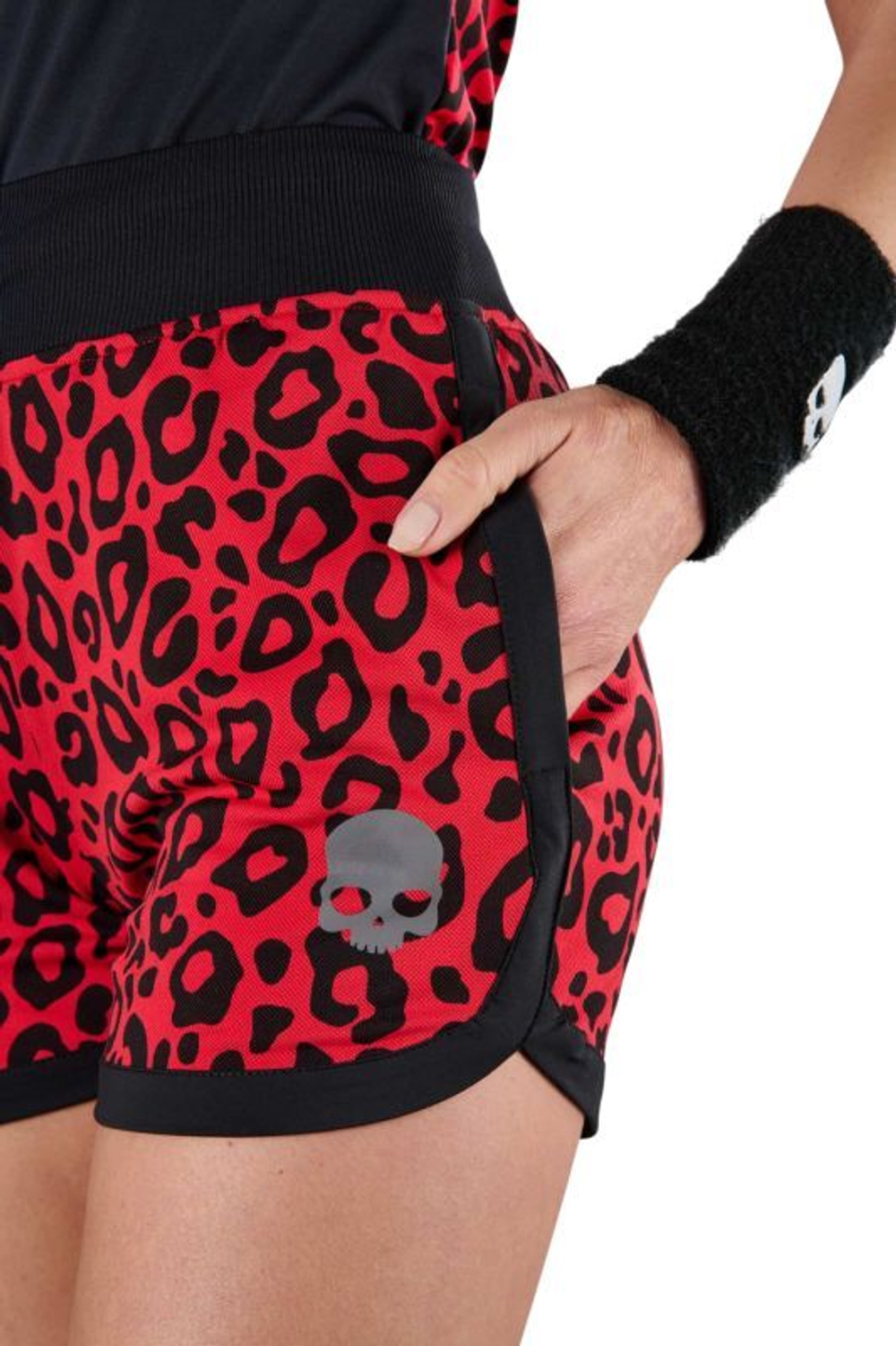 Женские Шорты теннисные Hydrogen Panther Tech Shorts - красный