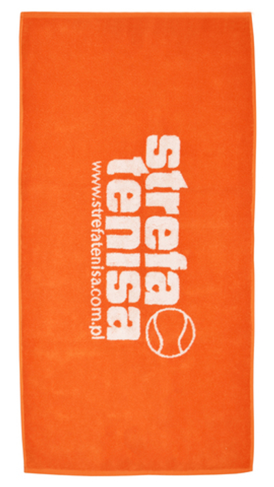 Полотенце теннисноеStrefa теннисa Towel Logo - orange/white