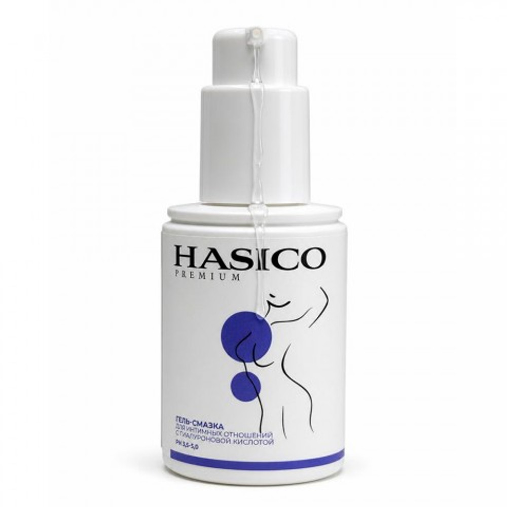 Смазка Hasico Premium с гиалуроновой кислотой, 100 мл