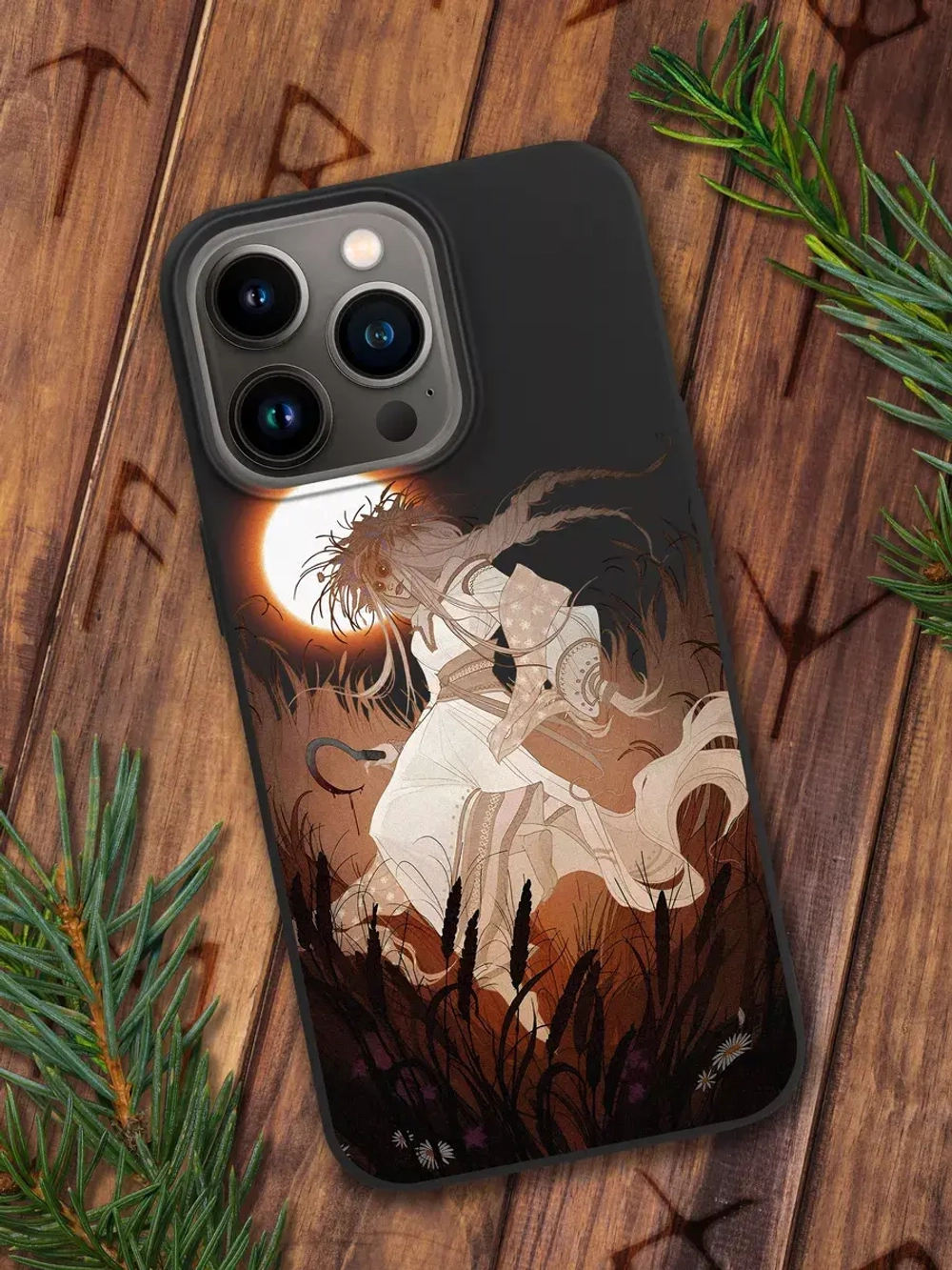 Чехол на iPhone 15 Pro с принтом