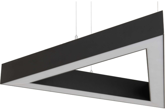 Светильник LED Trio трехлучевой 216W 2100мм*3 4000К черный подвесной IP40