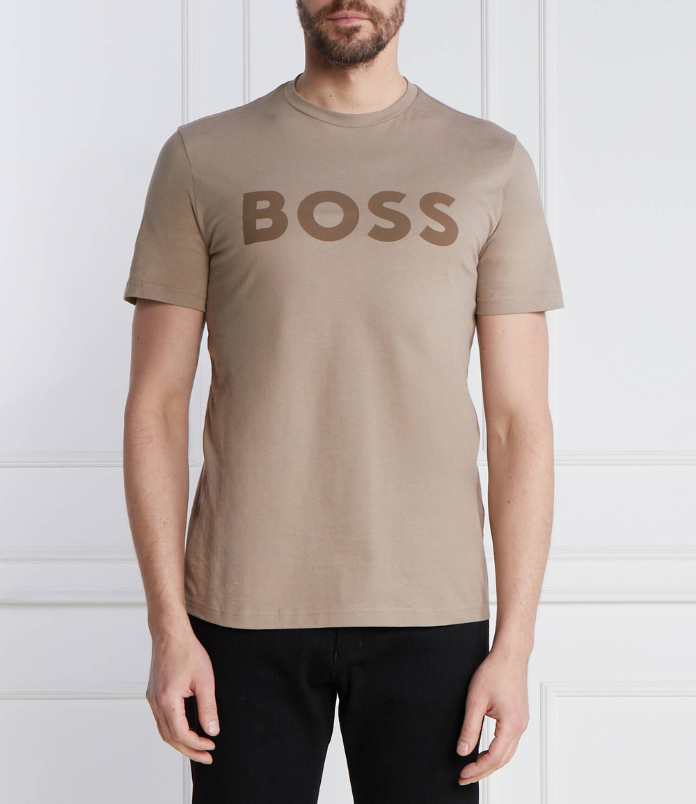 Футболка Thinking 1 BOSS ORANGE - коричневый(50481923)