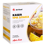 Каша 3 злака с ананасом низкокалорийная, 10 порций Из кукурузы, пшена и ржи, обогащена пищевыми волокнами. Без сахара