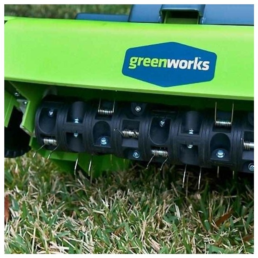 Аэратор-скарификатор электрический GREENWORKS GDT15 1500Вт,36см (2515507)