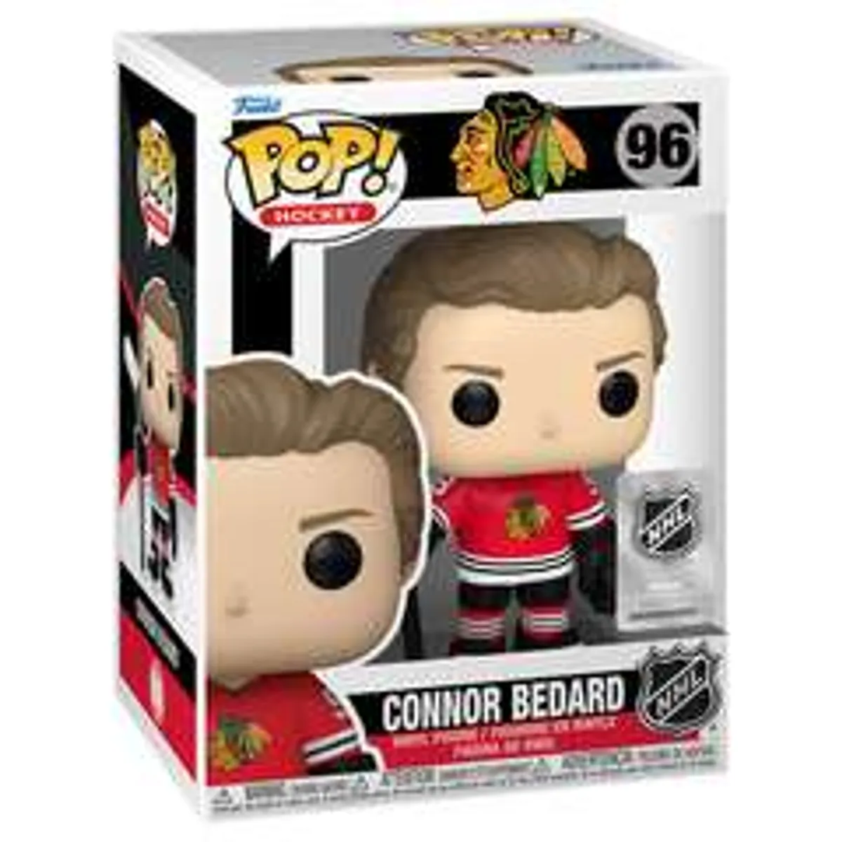 Funko POP! NHL Blackhawks: Connor Bedard (96)