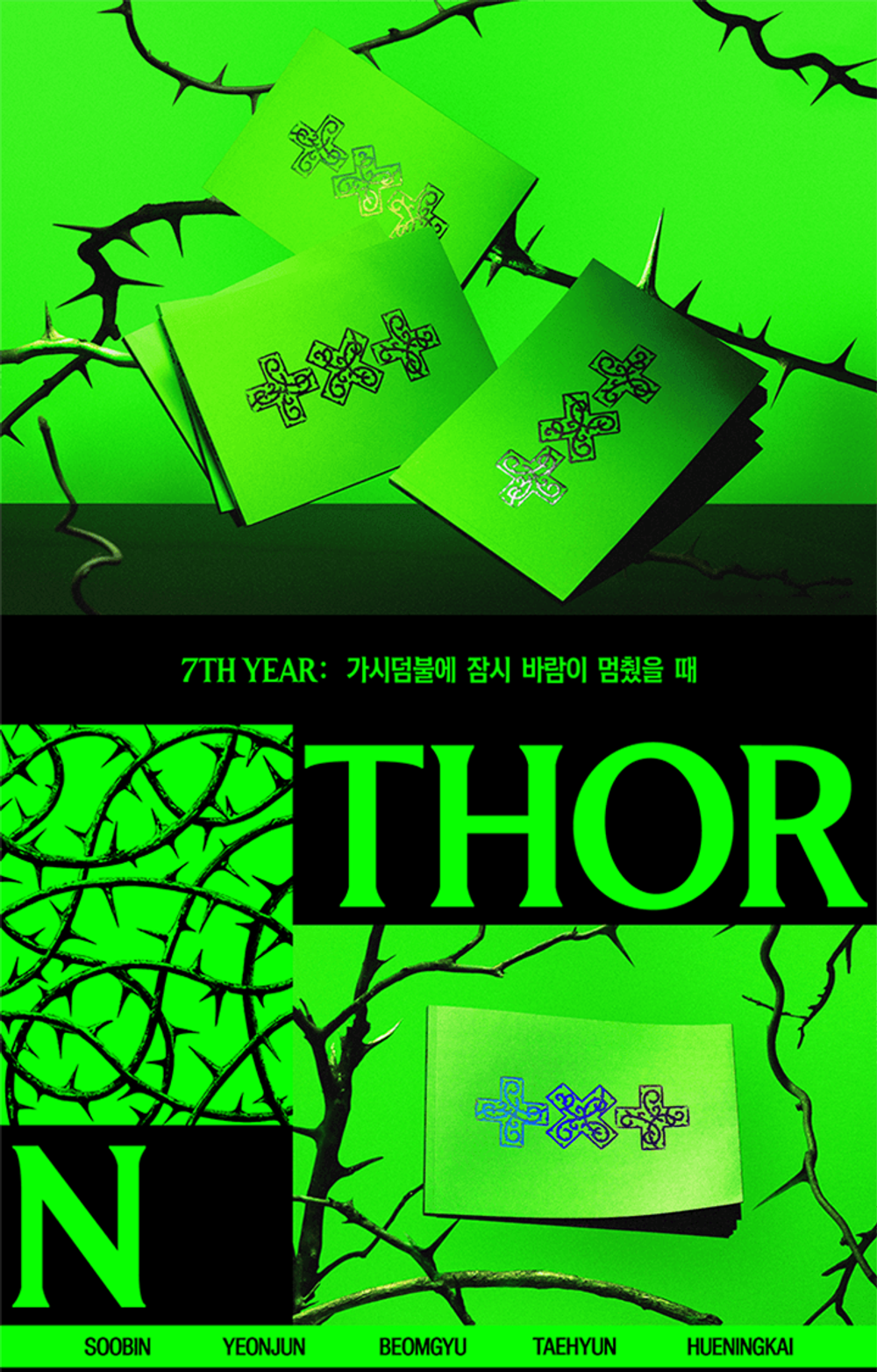 [Альбом] TXT - 7TH YEAR: A Moment of Stillness in the Thorns (THORN Ver.)