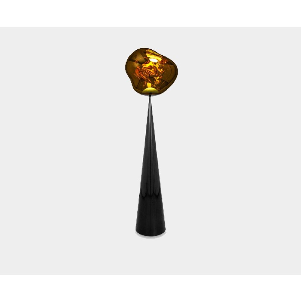 Торшер Melt Cone Fat gold