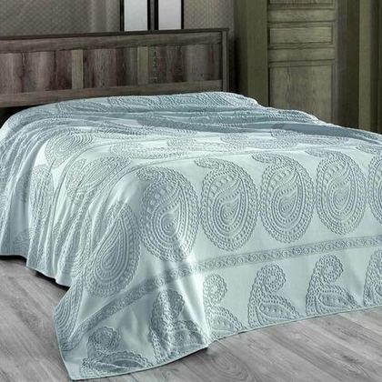 Покрывало 160x220 Arya home Misley мятный