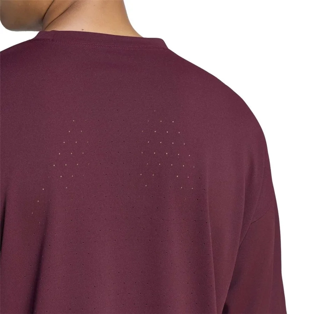 Теннисная футболка Adidas Oversized - maroon