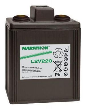 Аккумулятор Marathon L2 V220 HB ( 2V 220Ah / 2В 220Ач ) - фотография