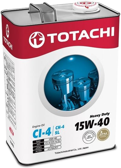 Heavy Duty 15W-40 TOTACHI масло минеральное дизельное моторное (4 Литра)