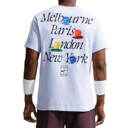 Мужская теннисная футболка Nike Court Dri-Fit Tennis - palest purple