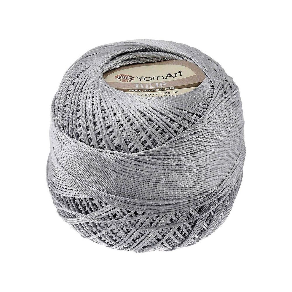 Пряжа YarnArt (ЯрнАрт) Tulip / уп.6 мот. по 50 г, 250м, 475 светло-серый Пряжа YarnArt (ЯрнАрт) Tulip / уп.6 мот. по 50 г, 250м, 475 светло-серый