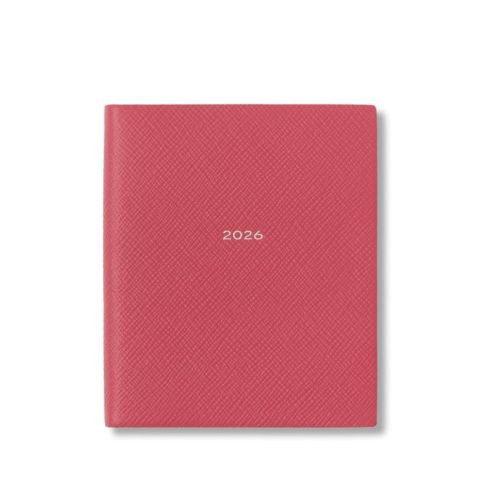 Smythson Ежедневник 2026 Premier Daily Fashion Diary in Panama, Lilac