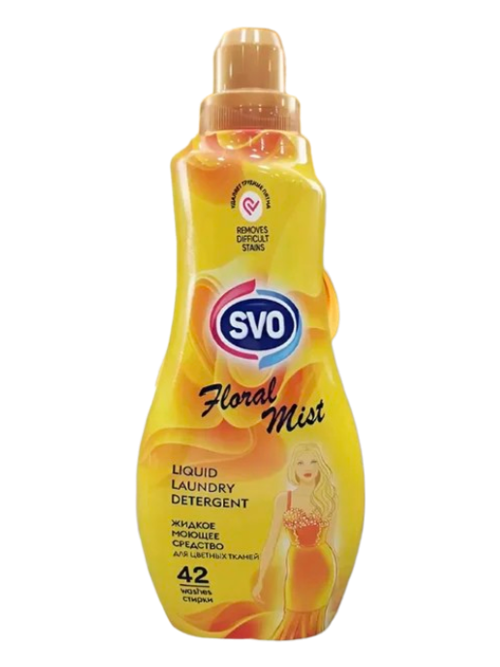 Жидкое моющее средство Svo для стирок 42  Floral Mist 1000Мл