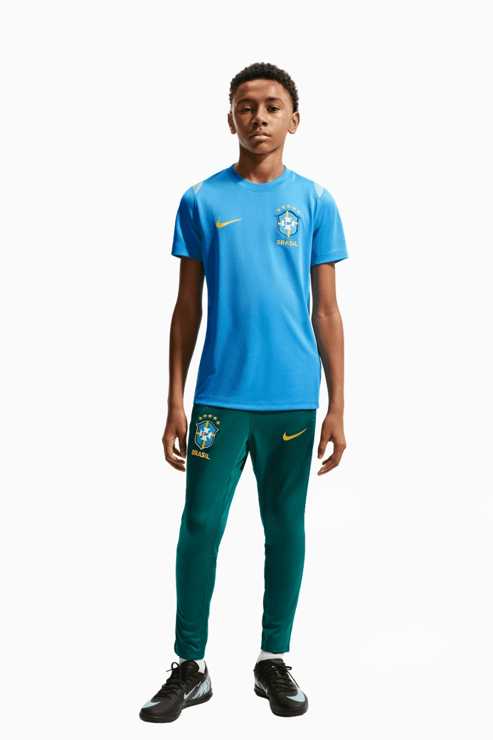 Футболка Nike Brazil 2026 Academy Pro Junior - синий
