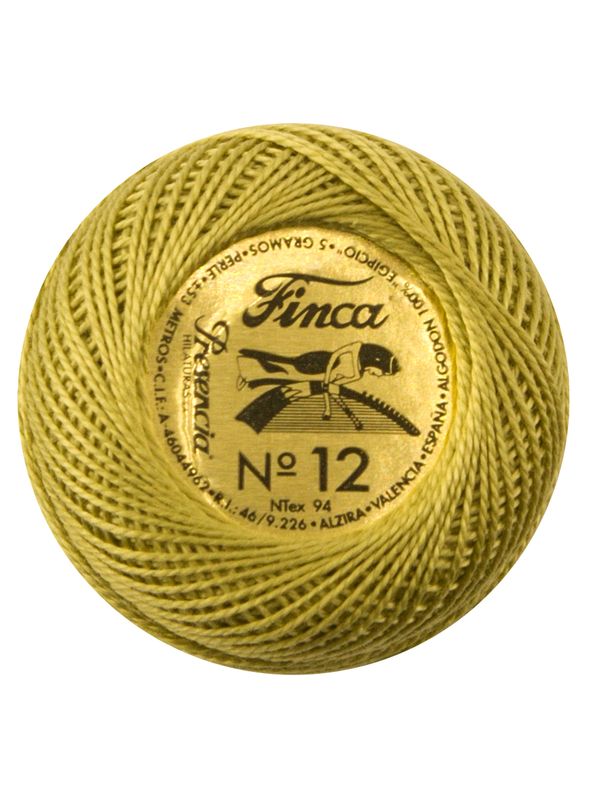 Мулине Finca №12 Perle (Жемчужное), цв. 5229 / 1 мот. х 53 метра