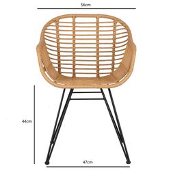 Стул Vetle Bent, ротанг