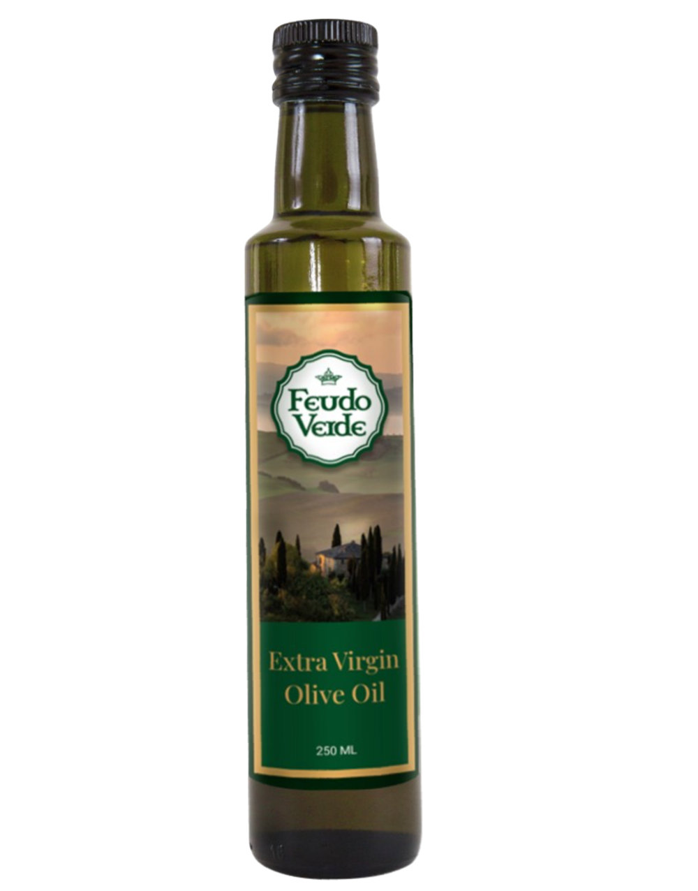 Масло оливковое Feudo Verde EV нераф ст/б 250мл, шт